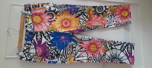 Marccain prachtige zomerbroek in mooie print Nr.3, Kleding | Dames, Broeken en Pantalons, Zo goed als nieuw, Maat 38/40 (M), Overige kleuren