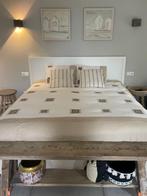 2=persoons dekbedhoes. Aardetinten patchwork wit beige., Ophalen, Beige, Dekbedovertrek, Tweepersoons