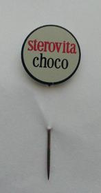 Speldje Sterovita Choco ( wit ) Melkfabriek Rotterdam, Ophalen of Verzenden, Zo goed als nieuw, Merk, Speldje of Pin