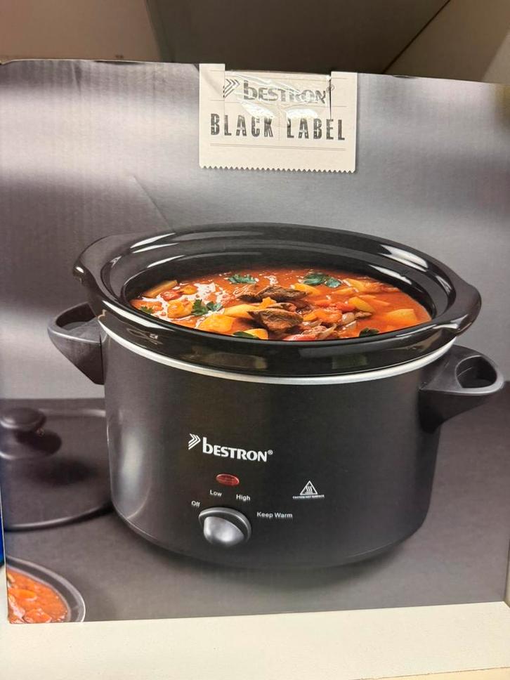 Bestron slowcooker (nieuw), Witgoed en Apparatuur, Slowcookers, Nieuw, Ophalen of Verzenden