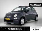 Fiat 500 C 1.0 Hybrid Pop | Airco | Parkeersensoren | Cabrio, Auto's, Fiat, Voorwielaandrijving, 12 maanden, Stof, 4 stoelen