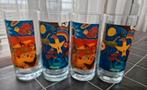 Vier Glazen Corneille, Ophalen of Verzenden, Zo goed als nieuw, Frisdrankglas