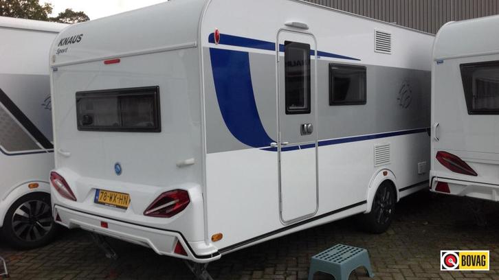 Knaus Sport Silver Selection 540 FDK, Caravans en Kamperen, Caravans, meer dan 6, Treinzit, Knaus, Lengtebed, Overige typen, Airco