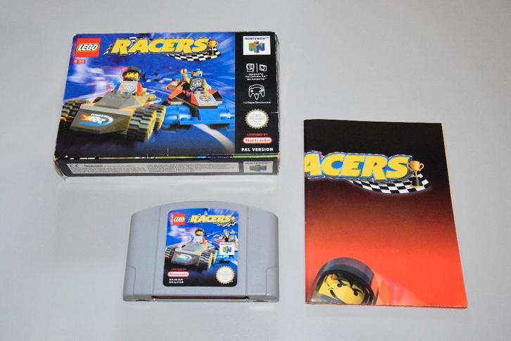 Nintendo 64 (N64): LEGO Racers, Spelcomputers en Games, Games | Nintendo 64, Gebruikt, Racen en Vliegen, 2 spelers, Vanaf 3 jaar