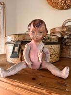 Antiek papier mache poppetje, Antiek en Kunst, Ophalen of Verzenden