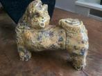 Keramisch Dierenbeeld - Uniek Kunstobject Aardewerk Beeldje, Ophalen of Verzenden