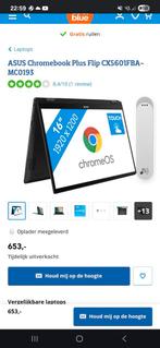 ASUS Chromebook Plus Flip CX5601FBA-MC0193, Computers en Software, Chromebooks, Ophalen, 14 inch, 4 GB of minder, 64 GB