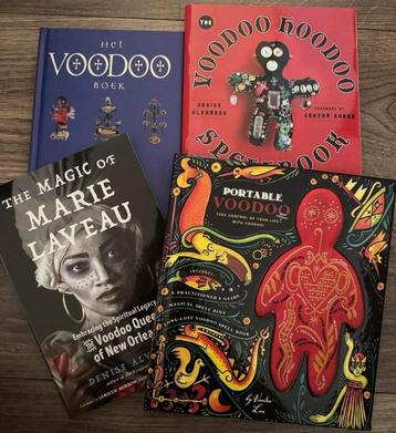 Voodoo boeken met o.a. Marie laveu  beschikbaar voor biedingen