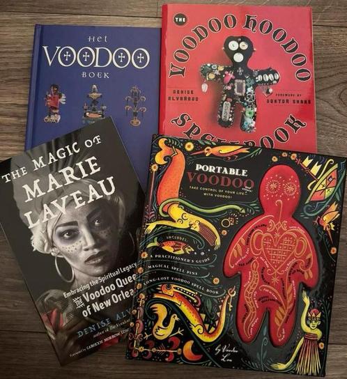 Voodoo boeken met o.a. Marie laveu, Boeken, Esoterie en Spiritualiteit, Gelezen, Overige typen, Verzenden