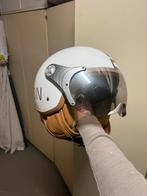 Scooter helm, Fietsen en Brommers, Brommerhelmen, Ophalen, Gebruikt, Medium, Nau fashion