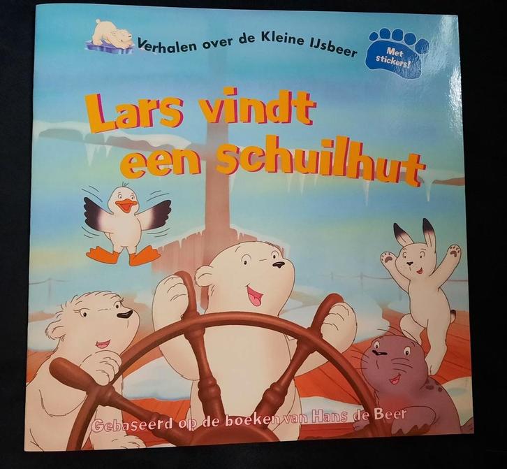 Boek de kleine ijsbeer > Lars vindt een schuilhut - nieuw., Boeken, Kinderboeken | Kleuters, Zo goed als nieuw, Ophalen of Verzenden