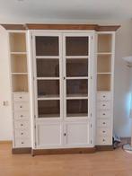 Vitrinekast, Huis en Inrichting, Kasten | Vitrinekasten, Ophalen, 150 tot 200 cm, Zo goed als nieuw, 150 tot 200 cm