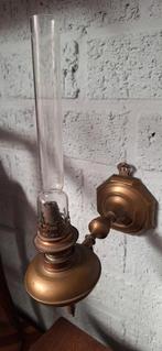 Antieke olielamp, Ophalen of Verzenden