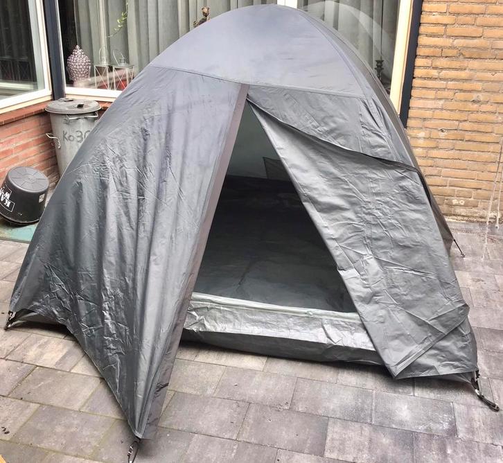 TRAIL ADVENTURE EQUIPMENT KANSAS TWEEPERSOONS TENT, Caravans en Kamperen, Tenten, tot en met 2, Gebruikt, Ophalen of Verzenden