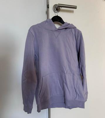 Lila sweater met capuchon (Hema, 146-152) beschikbaar voor biedingen
