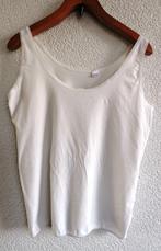 Wit topje-hemdje Jolinesse maat XL - 46, Zonder mouw, Ophalen of Verzenden, Jolinesse, Wit