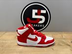 Nike Dunk High Championship White Red, Kleding | Heren, Schoenen, Overige kleuren, Nieuw, Ophalen of Verzenden, Sneakers of Gympen