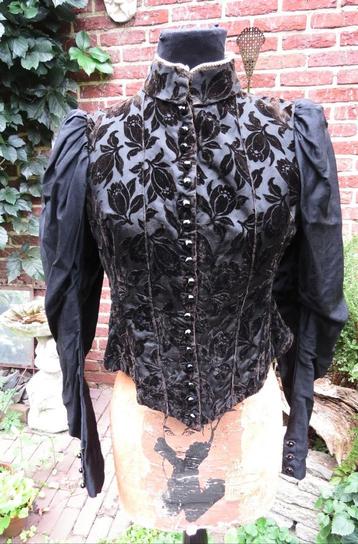Antieke Victoriaanse bodice damesjasje c.1890 beschikbaar voor biedingen
