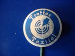 Speldje van TREFFER textiel (Blauw), Verzenden, Zo goed als nieuw, Merk, Speldje of Pin
