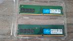 Crucial DDR4-2400 RAM – 12GB (8GB + 4GB), Computers en Software, RAM geheugen, Ophalen of Verzenden, Gebruikt, DDR4, Desktop