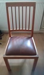Super koop 6 massief kersenhouten stoelen, Huis en Inrichting, Ophalen, Gebruikt, Bruin, Vijf, Zes of meer stoelen