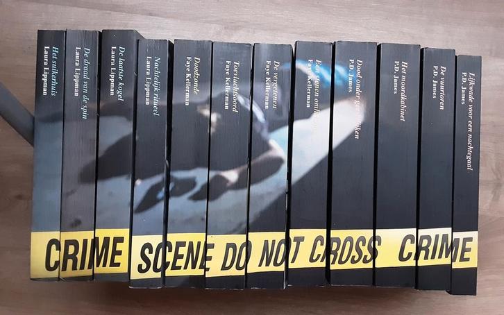 Crime Scene: Thriller Serie - 12 Boeken, Boeken, Detectives, Gelezen, Ophalen of Verzenden