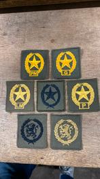 Scherpschutter emblemen. Lot 8 stuks. Samen 15 euro, Embleem of Badge, Nederland, Ophalen of Verzenden, Landmacht