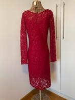 Kante warme rode LaDress pencil jurk, Ophalen of Verzenden, Zo goed als nieuw, Maat 36 (S), LaDress