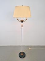 Empire Bouillotte vloerlamp The SWAN zwaan regency Messing, Gebruikt, Ophalen of Verzenden, Empire regency, 150 tot 200 cm