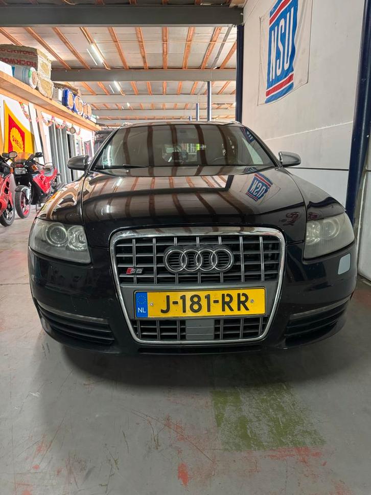 Audi 2006 Zwart, Auto's, Audi, Particulier, S6, 4x4, ABS, Achteruitrijcamera, Airbags, Airconditioning, Alarm, Boordcomputer, Centrale vergrendeling