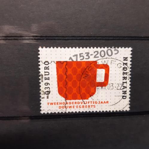 vd0631  NED  Douwe Egberts DE  Rood kopje  NVPH  2193, Postzegels en Munten, Postzegels | Nederland, Gestempeld, Na 1940, Verzenden