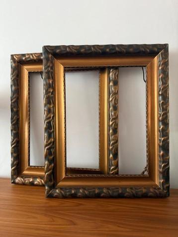 2X lijst, antiek, Art Deco, Amsterdamse school, jaren 20/30 beschikbaar voor biedingen