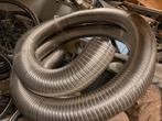 Dubbelwandige flexibele rvs buis  150 mm 7.5 meter lang, Huis en Inrichting, Kachels, Ophalen, Inbouw, Hout, Nieuw