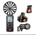 Testo Anemometer WTW Flowmeter te Huur incl. Trechters & Gel, Doe-het-zelf en Verbouw, Ophalen, Zo goed als nieuw, Overige meters