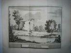 55 / Velsen het Huis  Kopergravure 1736, Antiek en Kunst, Kunst | Etsen en Gravures, Ophalen of Verzenden