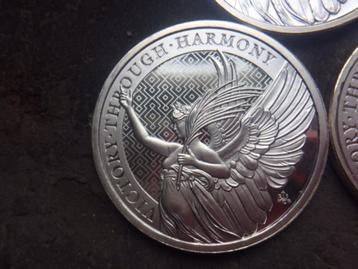 2021 St. Helena - Victory - 1 oz silver beschikbaar voor biedingen