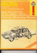 Vraagbaak autohandboek Mazda 323 1981-1985, Auto diversen, Ophalen of Verzenden