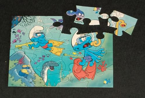 Legpuzzel - De Smurfen in de zee, Verzamelen, Smurfen, Zo goed als nieuw, Overige typen, Overige Smurfen, Ophalen of Verzenden