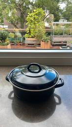 Braadpan, kan gelijk ophalen., Huis en Inrichting, Keuken | Potten en Pannen, Ophalen, Gebruikt, Gietijzer, Keramische plaat