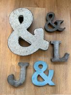 Zinken letters, wanddecoratie, Ophalen of Verzenden, Zo goed als nieuw