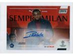 20-21 Topps Chrome UEFA Pierre Kalulu ac milan Signed card, Buitenlandse clubs, Spelerskaart, Nieuw, Ophalen of Verzenden