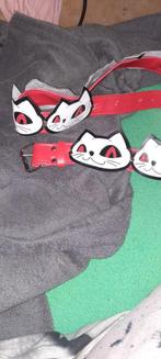 Riem met katten koppen, Gothic, Nieuw, Heupriem, Ophalen of Verzenden