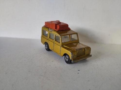 Lesney Matchbox No. 12c Land Rover Series 2 109 goud, Hobby en Vrije tijd, Modelauto's | 1:87, Zo goed als nieuw, Ophalen of Verzenden