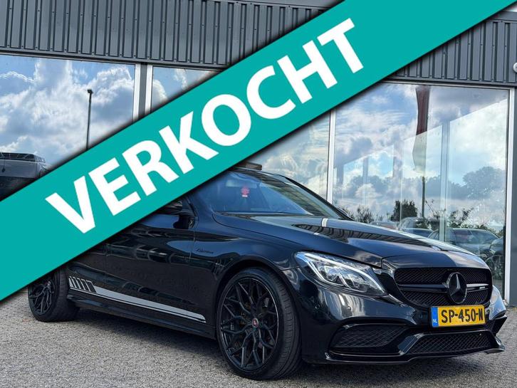 Mercedes-Benz C-klasse 220 CDI AMG Edition 1 C63/PANO/HEAD-U, Auto's, Mercedes-Benz, Bedrijf, Te koop, C-Klasse, 360° camera, ABS