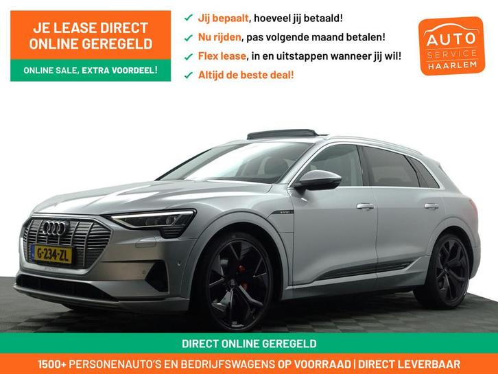 Audi e-tron e-tron 50 quattro S edition plus 71 kWh- Panoram, Auto's, Audi, Bedrijf, Te koop, e-tron, 4x4, ABS, Adaptive Cruise Control