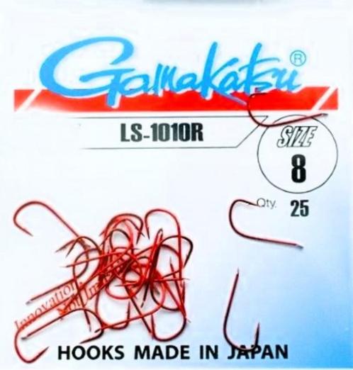 Gamakatsu LS-1010, LS-1030, LS-1040 & LS-1050 (25 haken), Watersport en Boten, Hengelsport | Witvissen, Nieuw, Haak, Verzenden