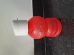 2x tupperware eco fles rood., Ophalen of Verzenden, Gebruikt, Rood, Overige typen