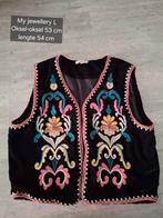 Gilet My jewellery maat L, Ophalen of Verzenden, Zo goed als nieuw, Blauw