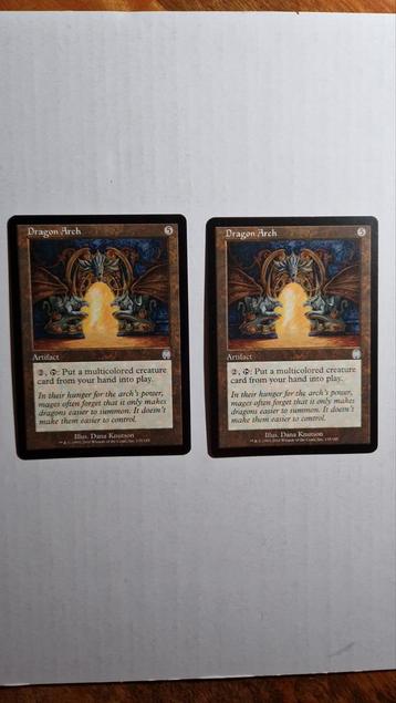 MTG Apocalypse - Dragon Arch (x2) beschikbaar voor biedingen