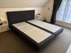 AUPING BOXSPRING Superaanbieding! Original 180x200 als nieuw, Ophalen, Zwart, Tijdloos ( staat overal super ), Tweepersoons